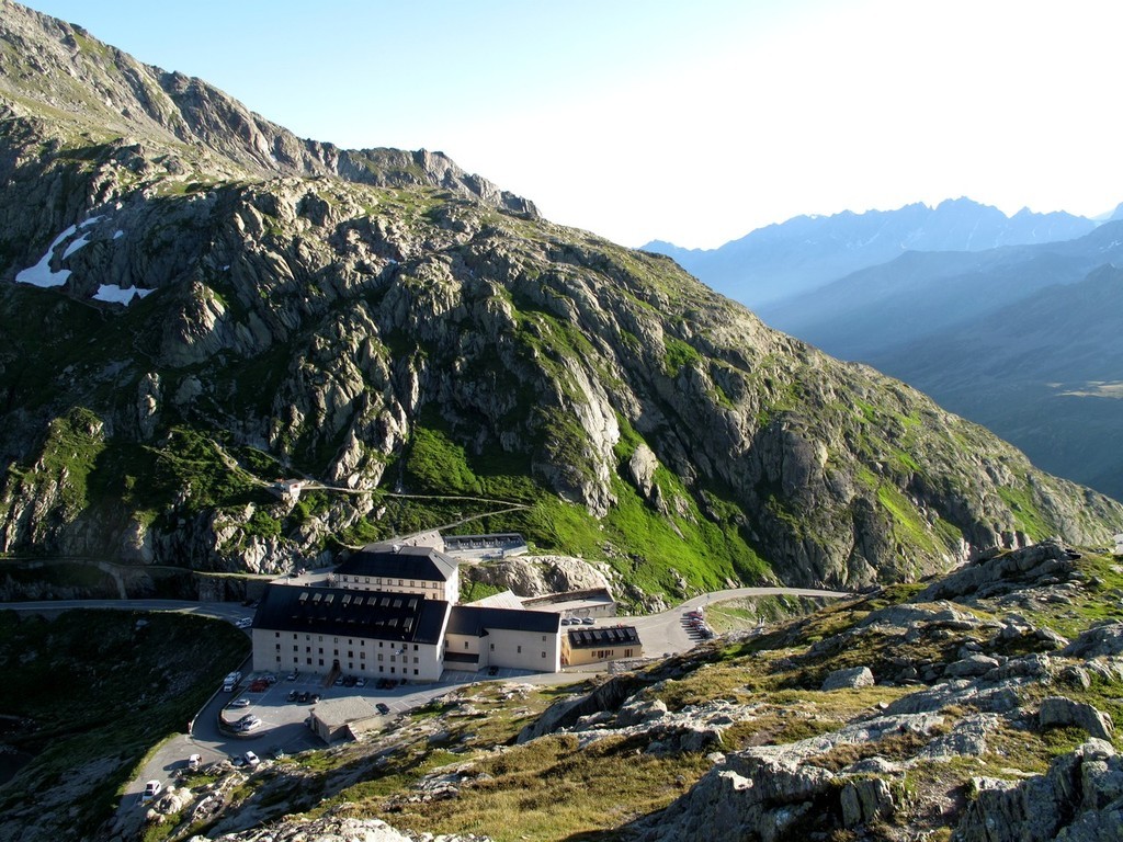 Saint-Bernard’s pass and the hospice where they also keep the dogs of the same name (Saint-Bernard dogs)<br />
 © Sail-World (JPJ) www.sail-world.com